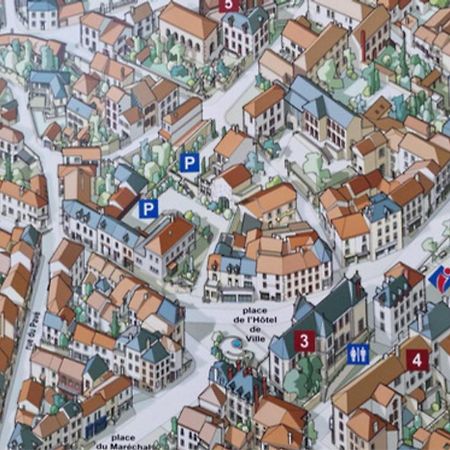 Chambre Meublee A Louer Pouzauges Exteriör bild